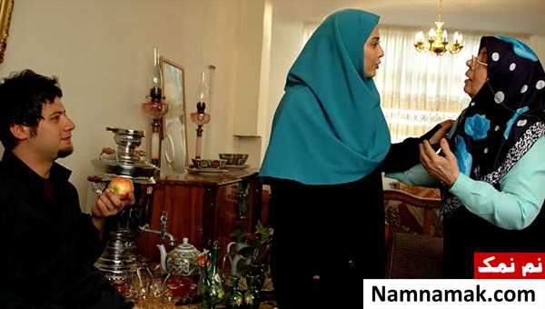شمسی فضل الهی و علی صادقی در سریال سه در چهار