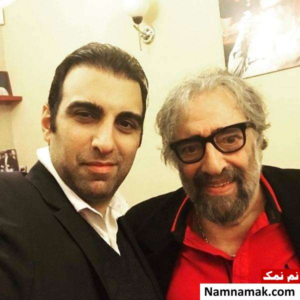 مسعود کیمیایی در کنار پسرش پولاد