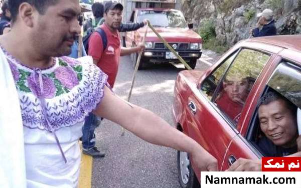 پوشیدن لباس زنانه پوشیدن لباس زنانه توسط یک شهردار