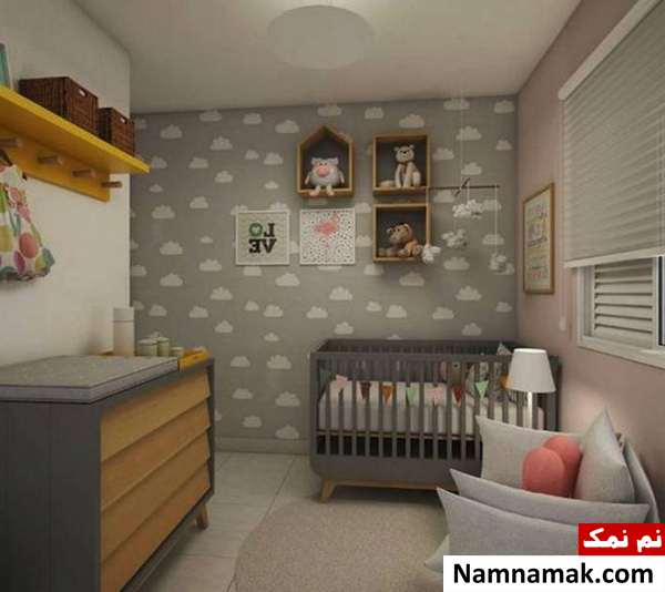 سرویس خواب نوزاد برای اتاق کوچک