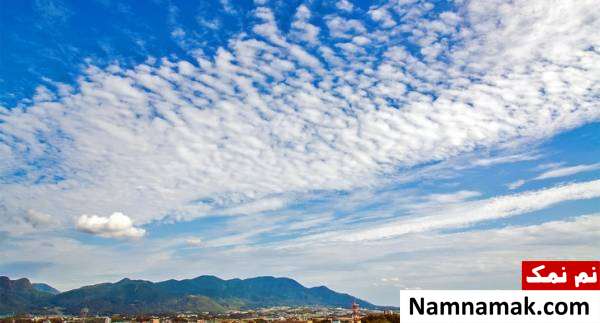 Spindrift clouds ابرهای اسپیندریفت