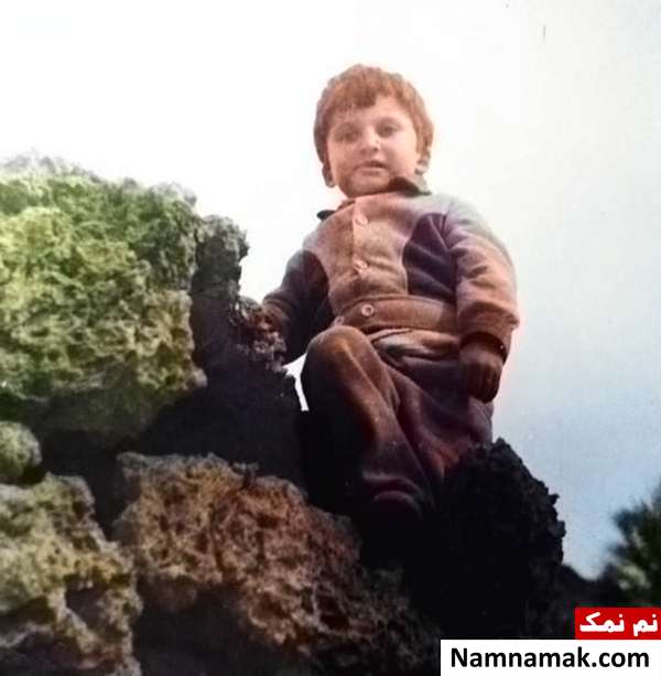 مهدی سلطانی عکسی از کودکی مهدی سلطانی