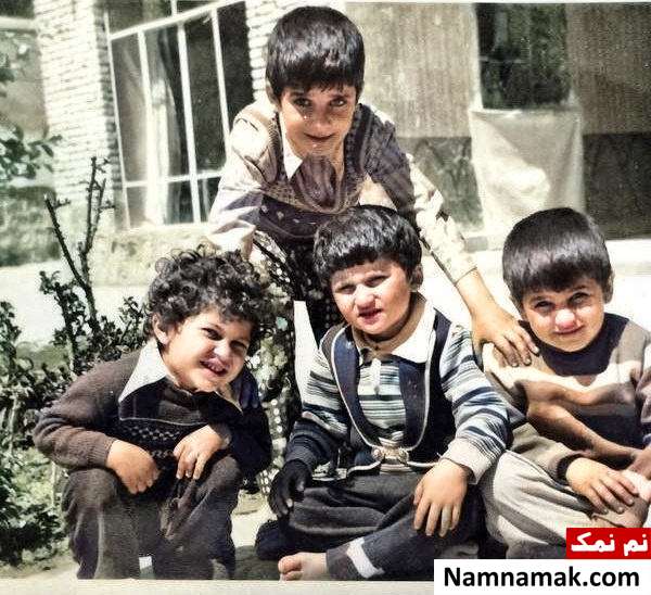 مهدی سلطانی عکسی از کودکی مهدی سلطانی