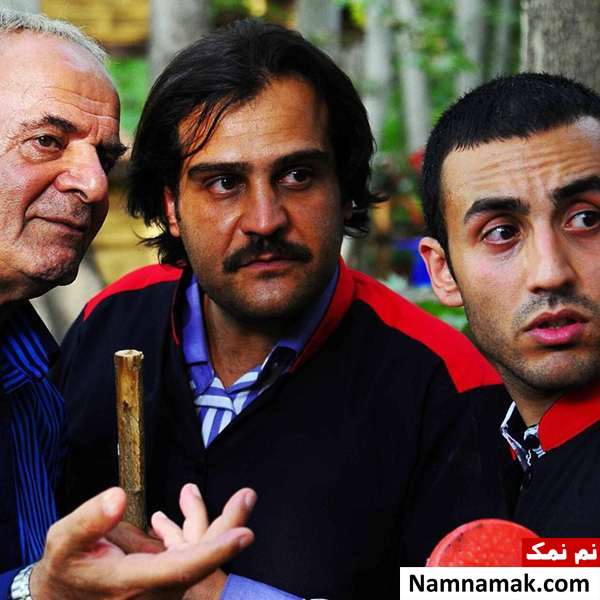 پویان گنجی و سیروس گرجستانی در سریال جاده چالوس