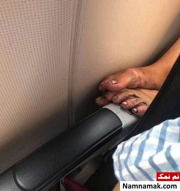 پرواز با هواپیما تصاویر اعصاب خوردکن با پرواز