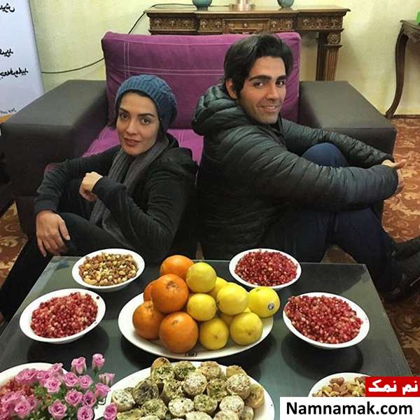 شهاب شادابی و لیلا زارع
