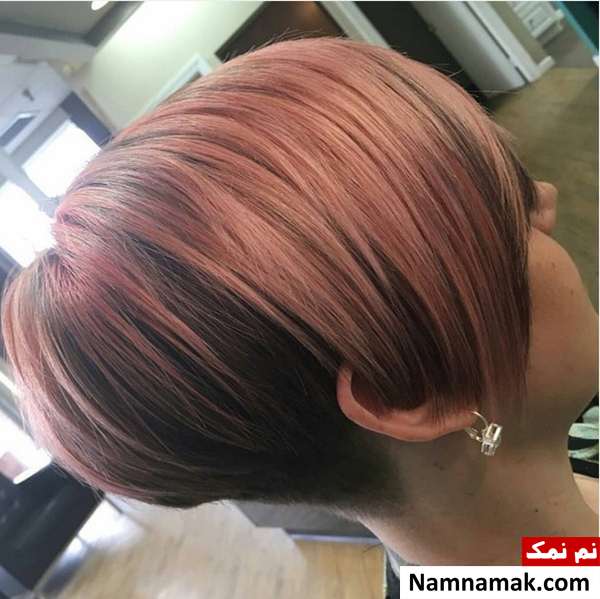 بالیاژ شکلاتی و قرمز روشن 9