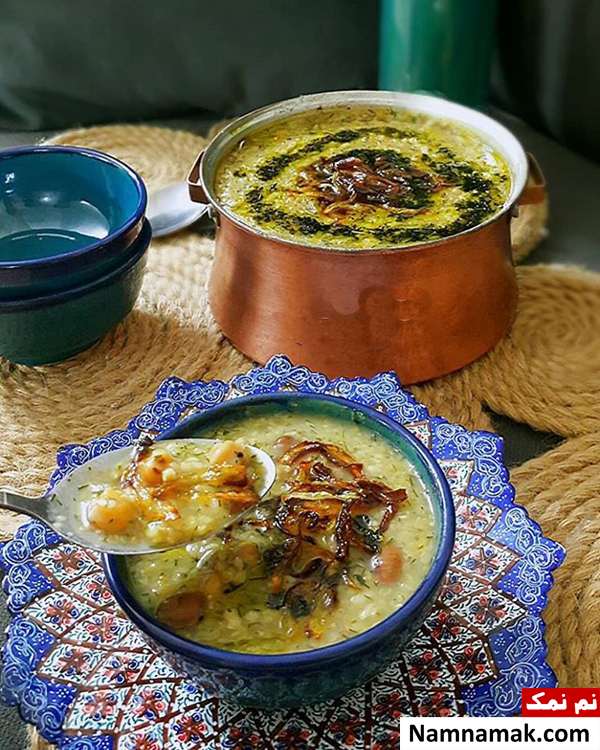 دستور تهیه ترخینه آش بلغور شیر خراسان طرز تهیه آش بلغور شیر