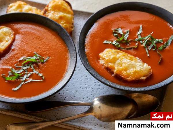 طرز تهیه کنسومه گوجه فرنگی