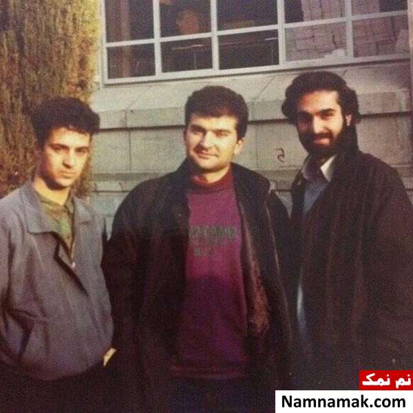 عکس قدیمی بازیگران احمد مهرانفر ، مهدی سلطانی و نیما رئیسی در دوران جوانی