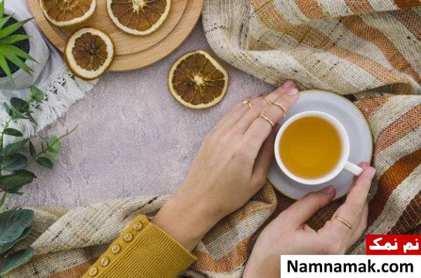 چای لیمو برای درمان خلط گلو مفید است