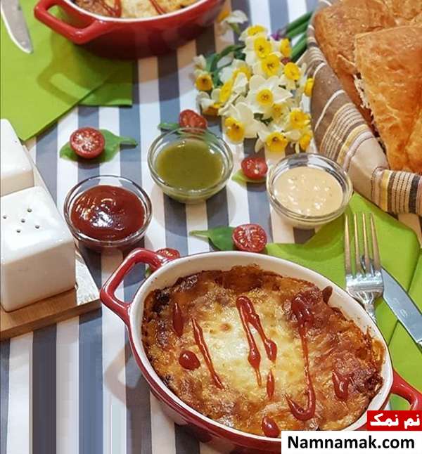 سوفله کدو بادمجان سوفله کدو بادمجان خوشمزه با گوشت