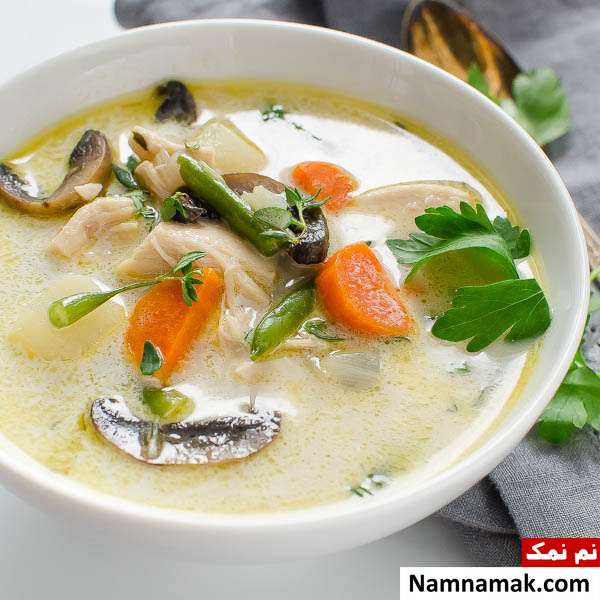 سوپ بوقلمون اسپایسی
