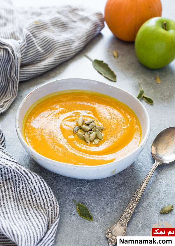 طرز تهیه سوپ کدو تنبل