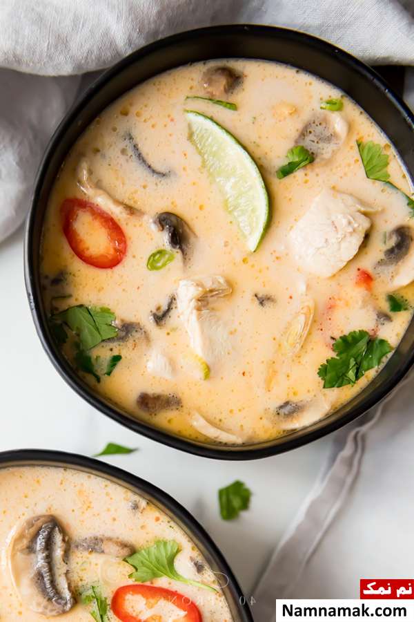 سوپ نارگیل طرز تهیه سوپ نارگیل