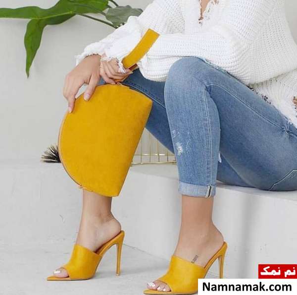 ست رنگ لباس با کفش انتخاب رنگ کفش