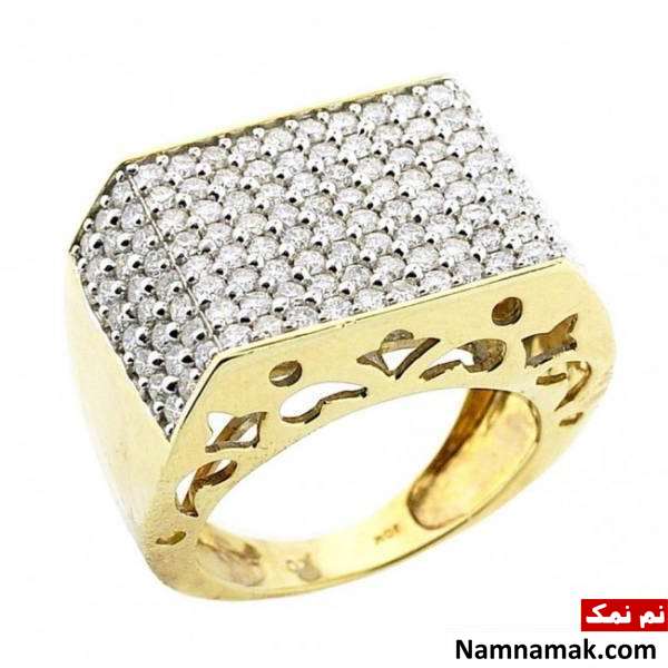 متنوع ترین مدل های انگشتر طلای درشت زنانه