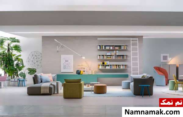 طراحی دکوراسیون کاربردی اتاق پذیرایی 