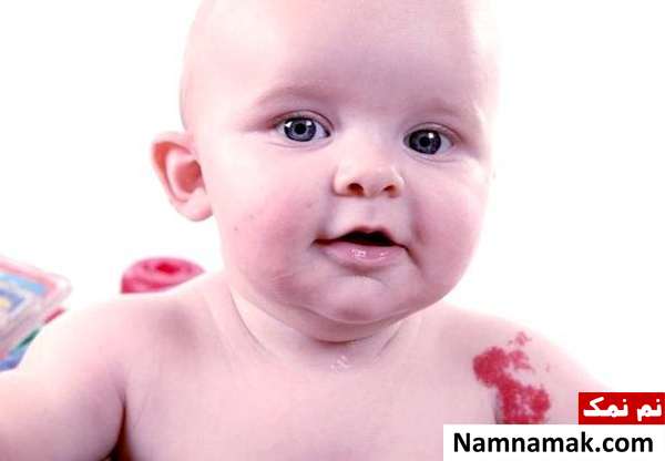 علائم ماه گرفتگی در نوزاد