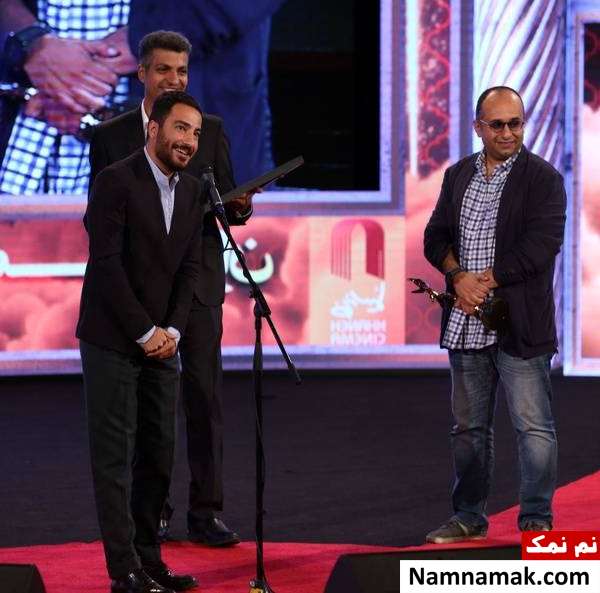عادل فردوسی پور عکسی از عادل فردوسی پور در جشن خانه سینما