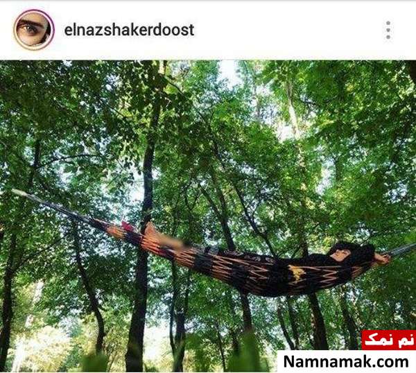 الناز شاکردوست عکس متفاوت الناز شاکردوست