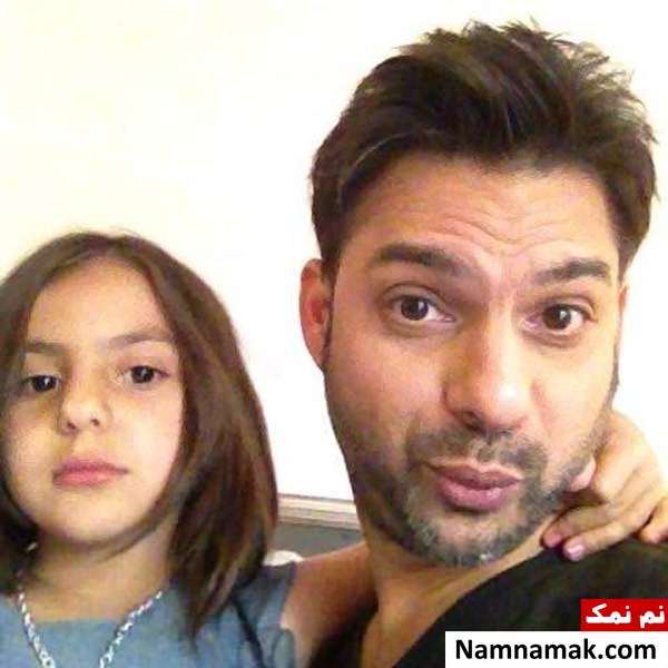 پیمان معادی و دخترش عکسی از پیمان معادی و دخترش باران