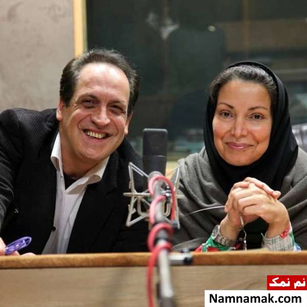 بعکسی از همن هاشمی و مریم شیرزاد دوبلور کشورمان