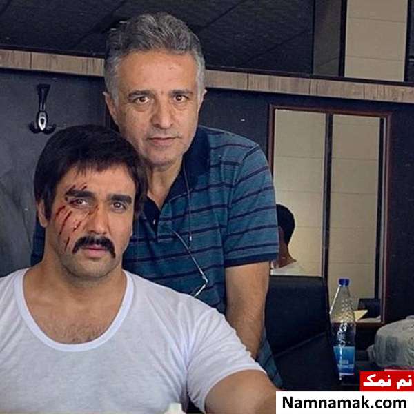 پوریا پورسرخ پوریا پورسرخ در پشت صحنه سریال ایل دا
