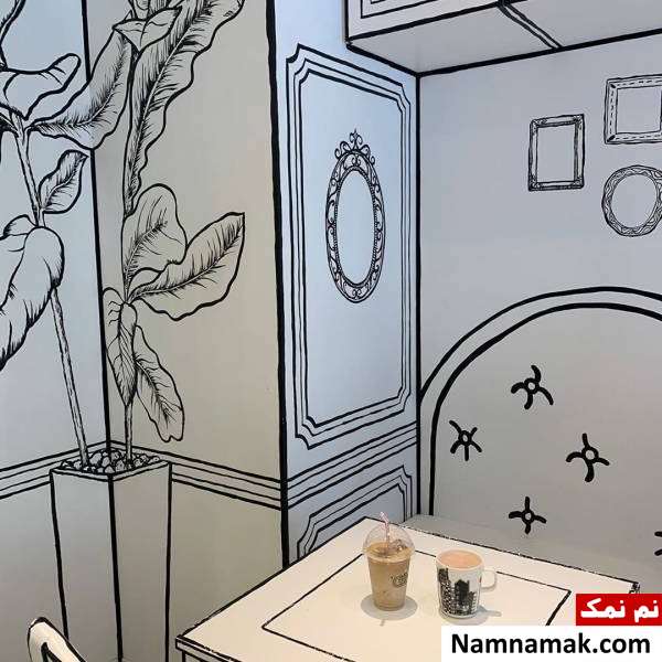 کافه دو بعدی توکیو
