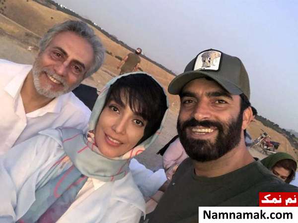 لیلا زارع و بیژن امکانیان عکسی از لیلا زارع و بیژن امکانیان در سریال دل منوچهر هادی