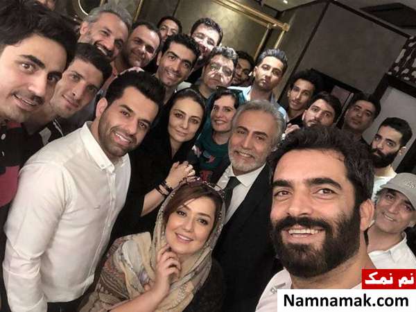 بازیگران سریال دل عکسی از پشت صحنه سریال دل