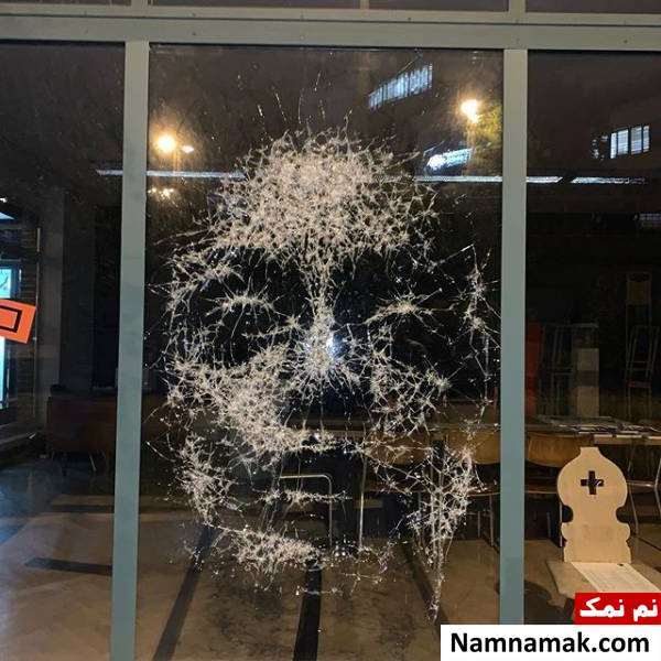 ساخت ایده هنری بر روی شیشه