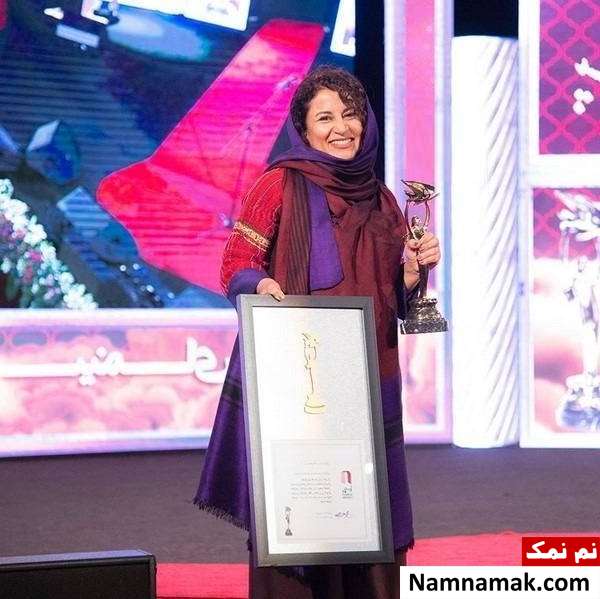 فرشته صدرعرفایی عکسی از فرشته صدرعرفایی در جشن خانه سینما
