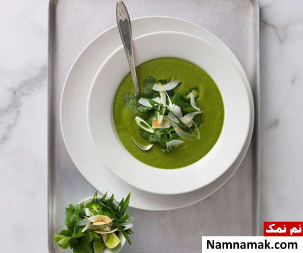 دستور تهیه سوپ اسفناج سوپ اسفناج