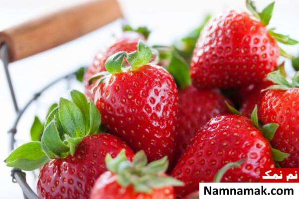 توت فرنگی توت فرنگی برای لاغری
