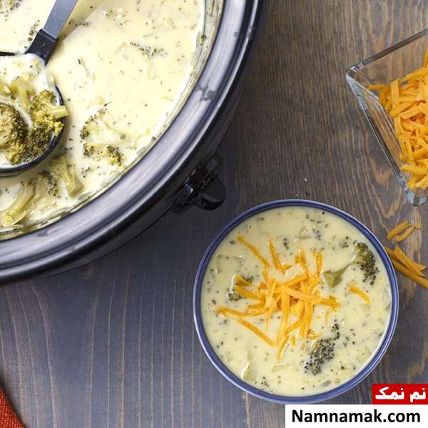 سوپ بروکلی با ماست طرز تهیه سوپ بروکلی با ماست