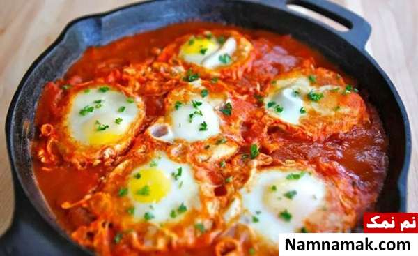 طرز تهیه نیمرو با رب طرز تهیه نیمرو با رب