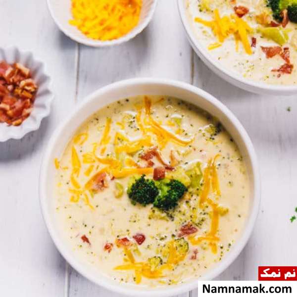 سوپ کلم بروکلی سوپ کلم بروکلی