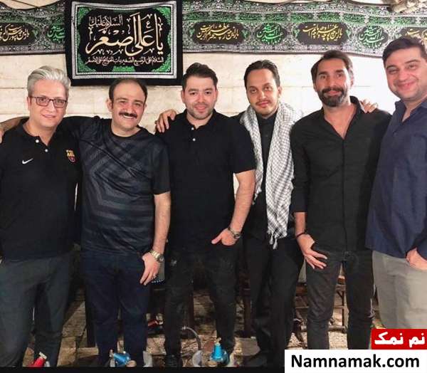 بازیگران در محرم عکسی از بازیگران در مراسم عزاداری محرم