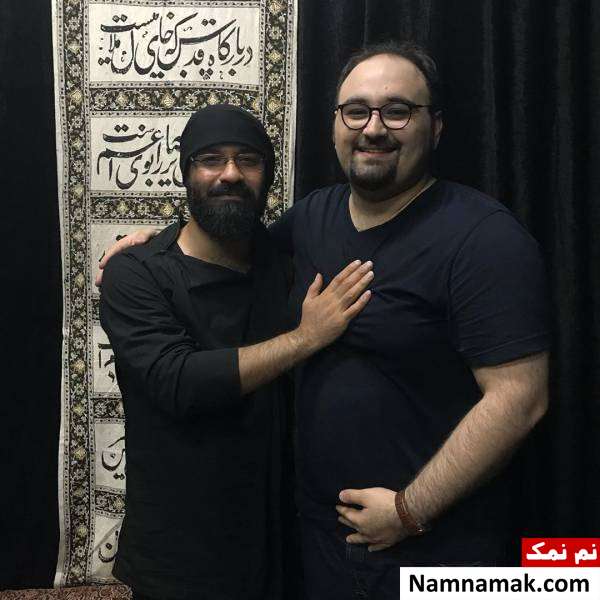 مجید افشاری عکسی از مجید افشاری و عبدالرضا هلالی در محرم