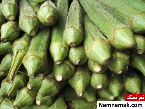 خاصیت بامیه بامیه برای درمان دیابت و درمان گرمازدگی تابستان