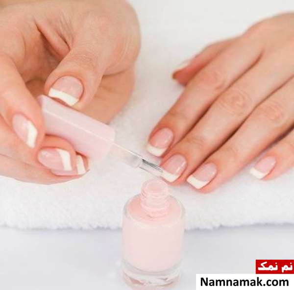 آموزش مانیکور و فرنچ ناخن با ژل