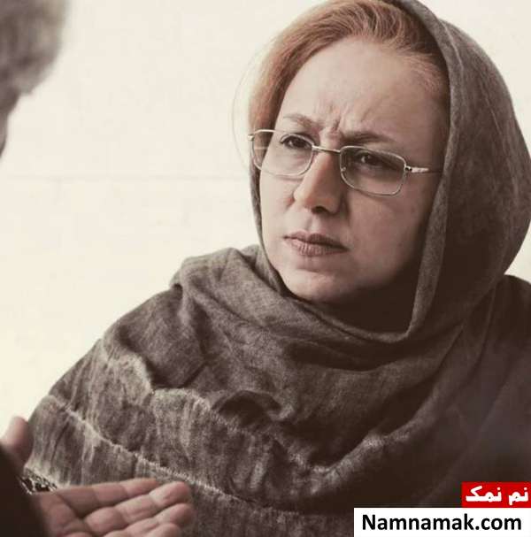 بهنوش بختیاری با چهره ای جدی