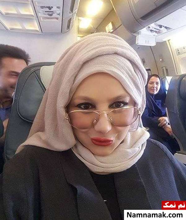 ژست عجیب و غریب بهنوش بختیاری