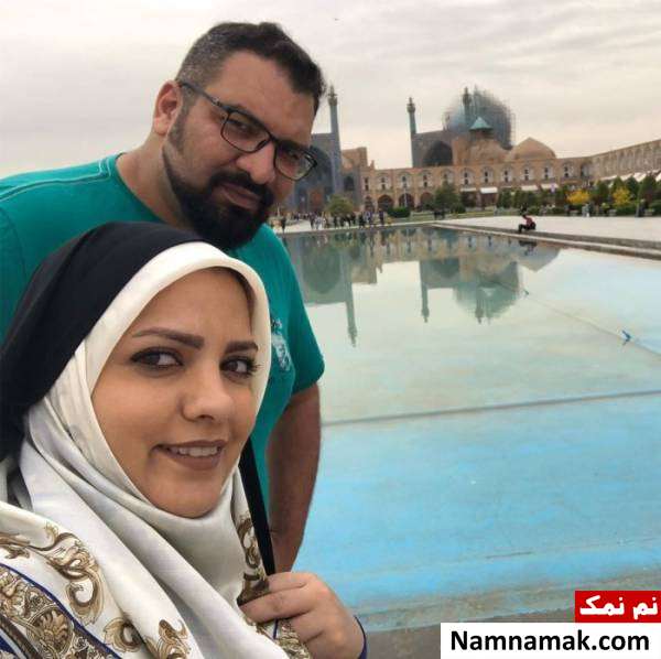 الهه چرندابی و همسرش ازدواج خانم مجری