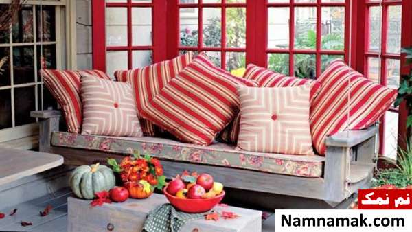 تغییر دکور پاییزی زیبا
