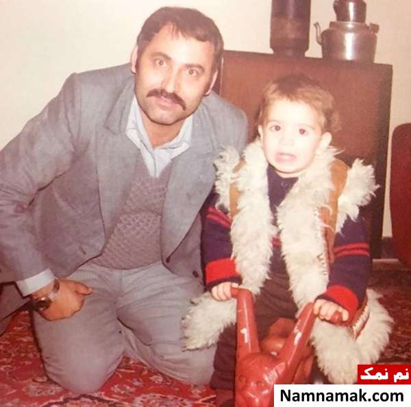 امید حاجیلی و پدرش