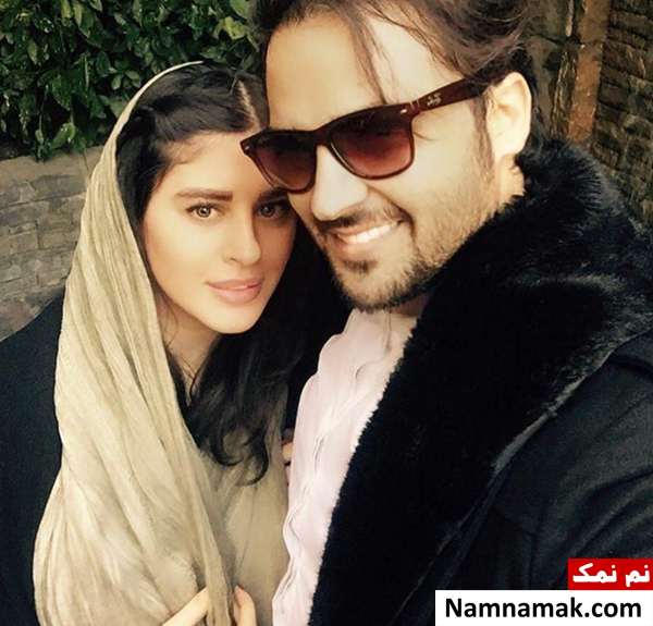 مهدی سلوکی و همسرش مهدی سلوکی در کنار همسرش