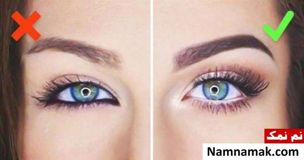 اصول آرایش چشم های ریز 