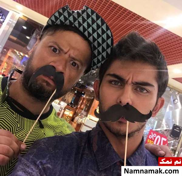 علی صادقی و ارسلان قاسمی علی صادقی و ارسلان قاسمی با ژستی جالب
